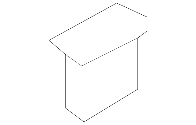 Trunk Trim Panel Clip 7H0-867-299-01C - View 96