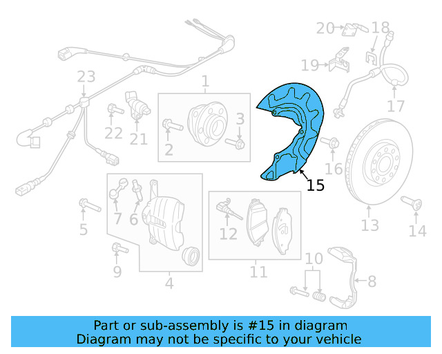 Splash Shield 5Q0-615-311-G - View 21