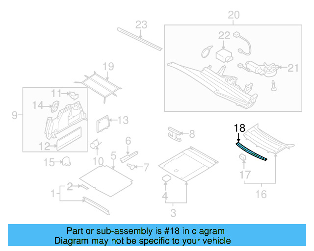 Sound Absorber 3C8-867-811-D - View 11