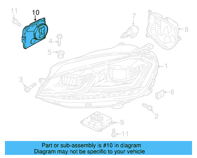 Control Module 8V0-907-399-D - View 19