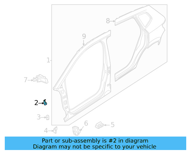 Uniside Assembly Bracket 575-821-121-A