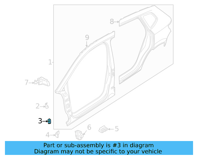 Uniside Assembly Bracket 575-821-122-A - View 3