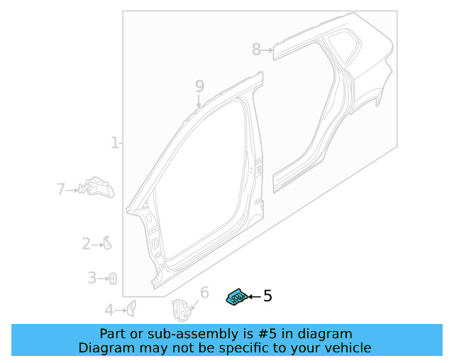 Uniside Assembly Bracket 2GG-810-068
