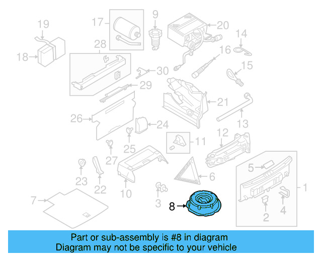 Spare Cover 1K6-803-599 - View 3