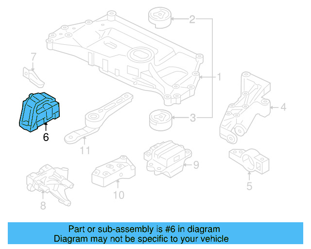 Mount 1K0-199-262-AR - View 12