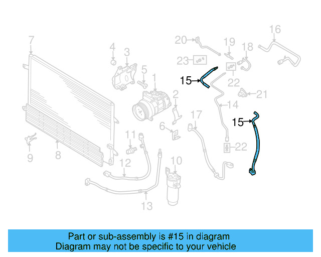 AC Hoses 3D0-260-740-K - View 20