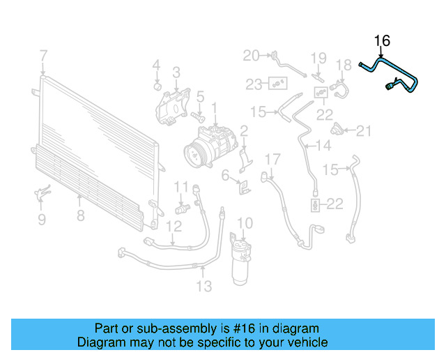 AC Hoses 3D1-260-740-C - View 16