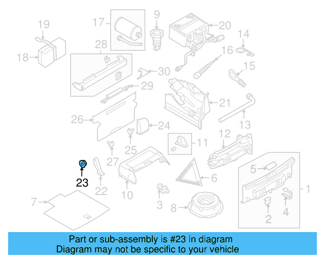 Side Trim Cap 1Q0-867-169-9B9 - View 3