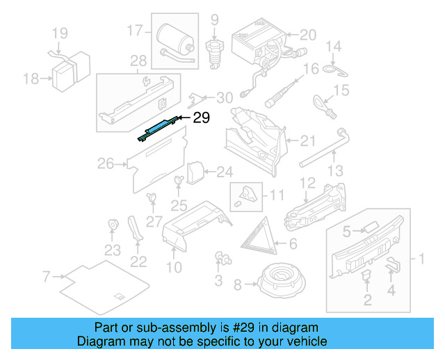 Frame Trim 1Q0-868-756-A-82V - View 3