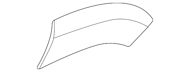 Wheel Opening Molding 2GJ-854-989-A-9B9