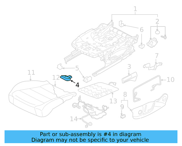 Adjust Handle 5NN-881-253-9B9 - View 12
