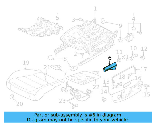 Adjust Handle 5NN-882-251-82V - View 5