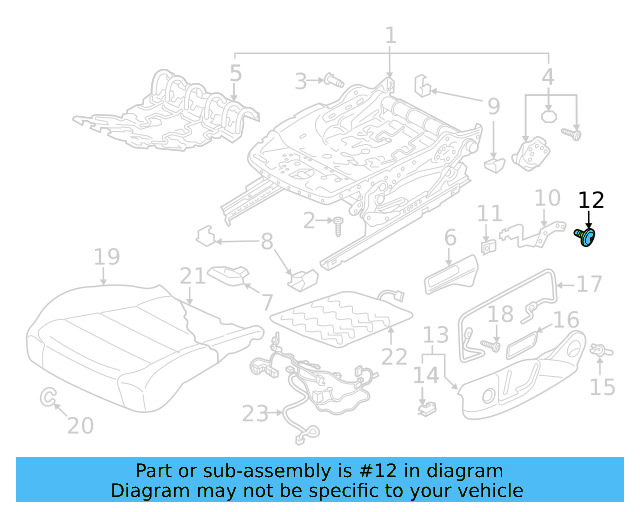 Adjust Lever Screw N-107-715-01 - View 3