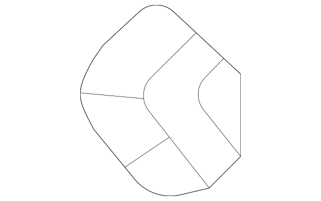 Fender Liner Nut WHT-004-694 - View 90