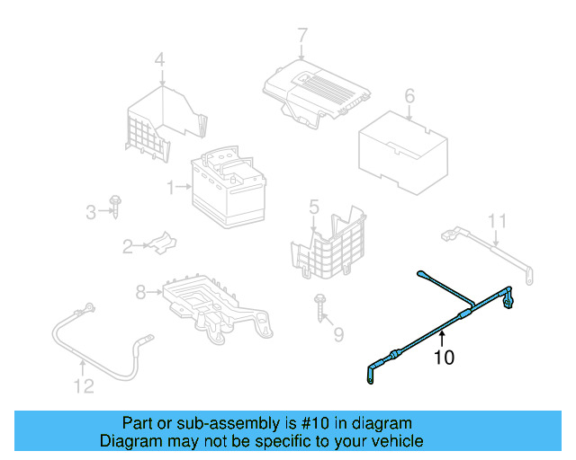 Positive Cable 1K0-971-228-M - View 13