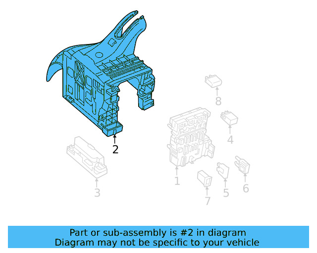 Mount Bracket 5Q1-941-395 - View 20