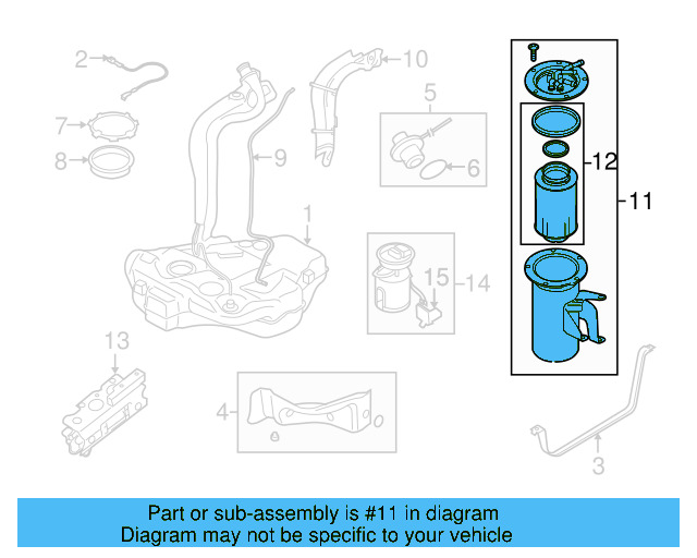 Fuel Filter 1K0-127-400-F - View 5