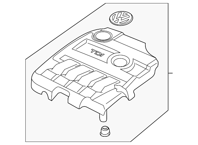 Engine Cover 03L-103-925-AM - View 16