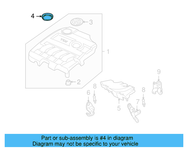 Seal 03L-133-287 - View 16