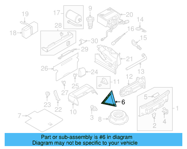 Warning Triangle 8K0-860-251 - View 10