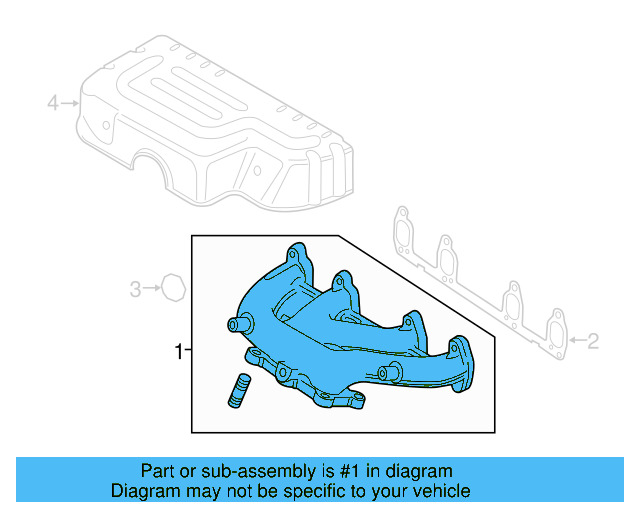 Exhaust Manifold 06K-145-721-K - View 15