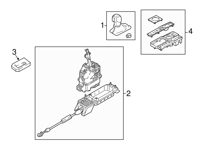 Shift Knob 3CN-713-123-A-UMF