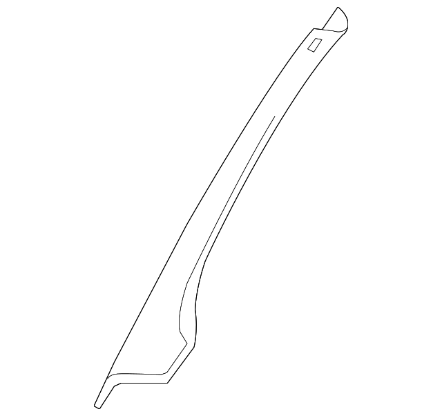 Windshield Pillar Trim 1K5-867-233-F-3U5
