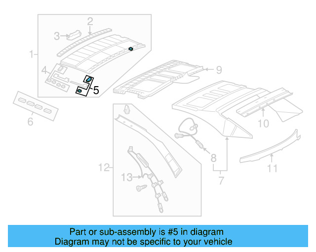 Repair Kit 1Q0-872-162-A - View 4
