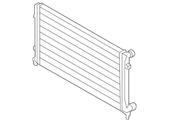 Radiator 1K0-121-251-AK