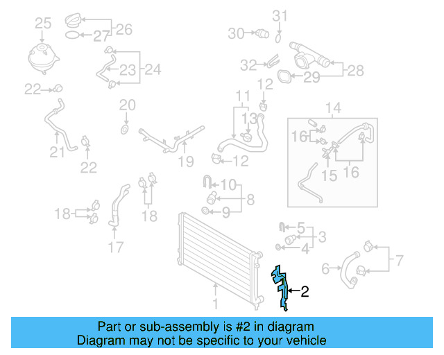 Air Baffle 1K0-121-284-F - View 15