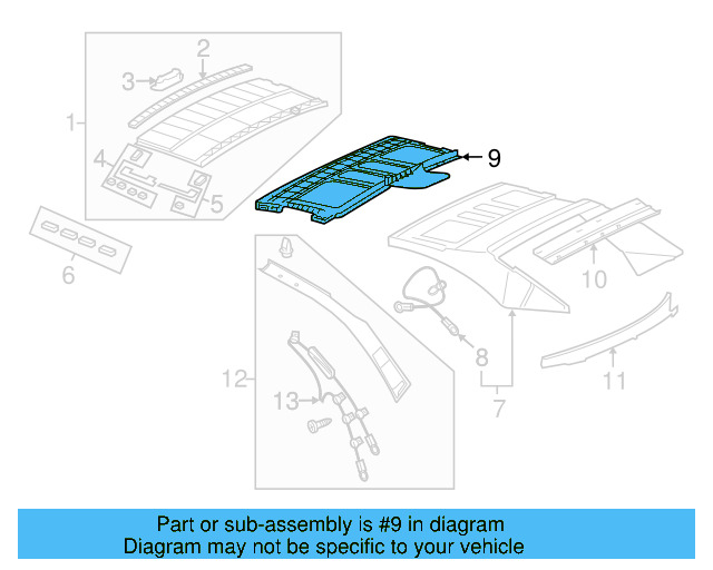 Header Reinforced 1Q0-817-123 - View 8
