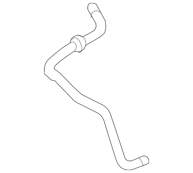 Reservoir Hose 3C0-122-109-E - View 2