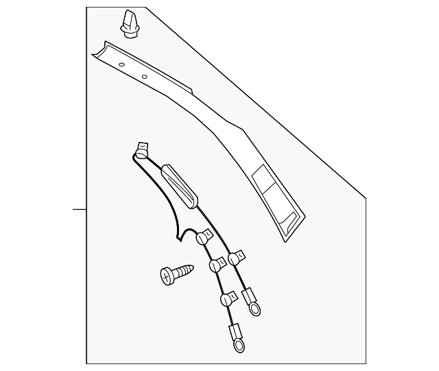 Roof Trim 1Q0-871-262-D