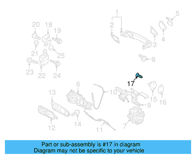 Striker Screw N-910-174-01 - View 3