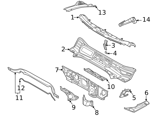 Bracket 1K0-805-517-B - View 29