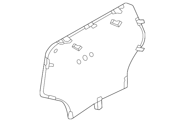 Multi Switch Rear Cover 1EA-953-579-7CN