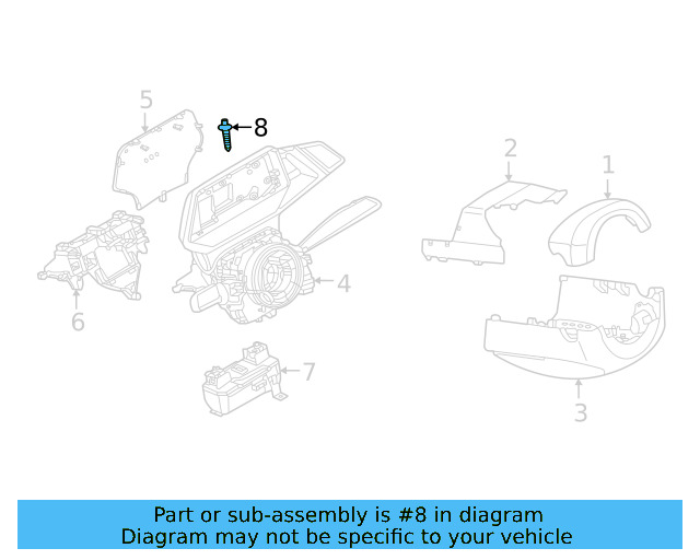 Immobilizer Unit Fracture Bolt WHT-006-663-A