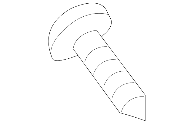 Trunk Lid Trim Screw N-909-314-01