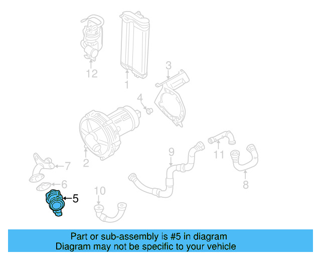 Secondary Air Injection Pump Check Valve 022-131-101-E - View 12