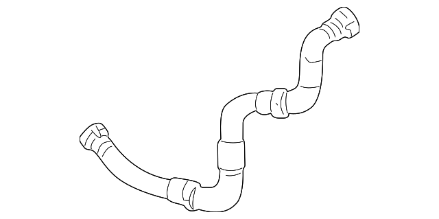 Secondary Air Injection Pump Hose 1J0-131-126-E