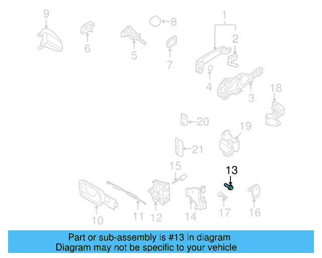 Lock Screw WHT-000-439 - View 31
