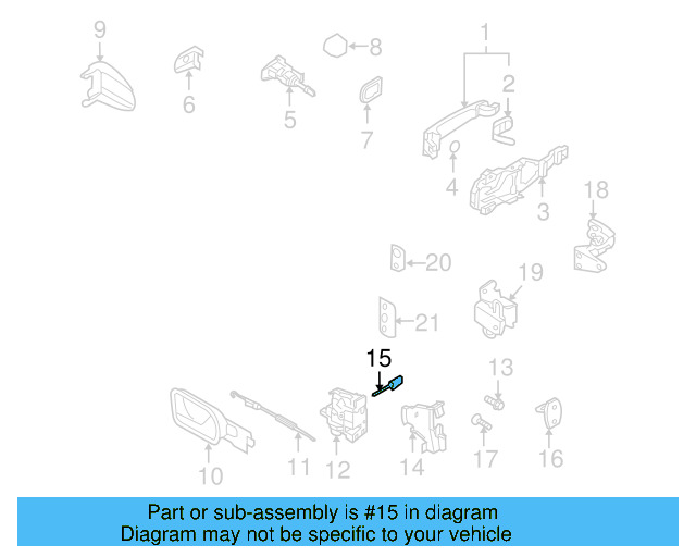 Lock Cable 1K0-837-069