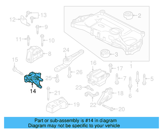 Support Bracket 06J-199-207-P - View 40