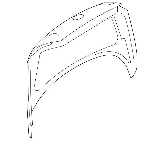 Trunk Lid (Unpainted) 1q0827025hgru