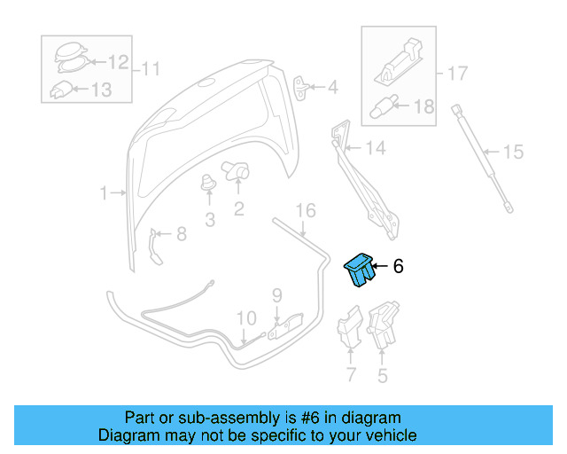 Lock Cover 1Q0-827-520-B-9B9 - View 3