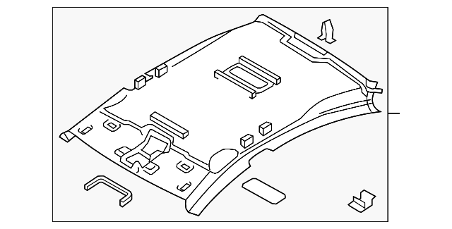 Headliner 3C8-867-502-B-6K8