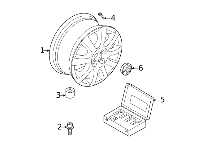 Valve Stem 311-601-361 - View 116