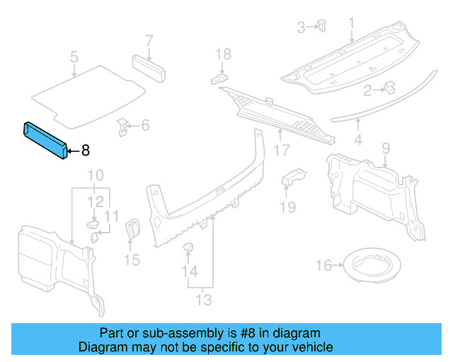 Side Cover 8D5-863-511-E94 - View 23