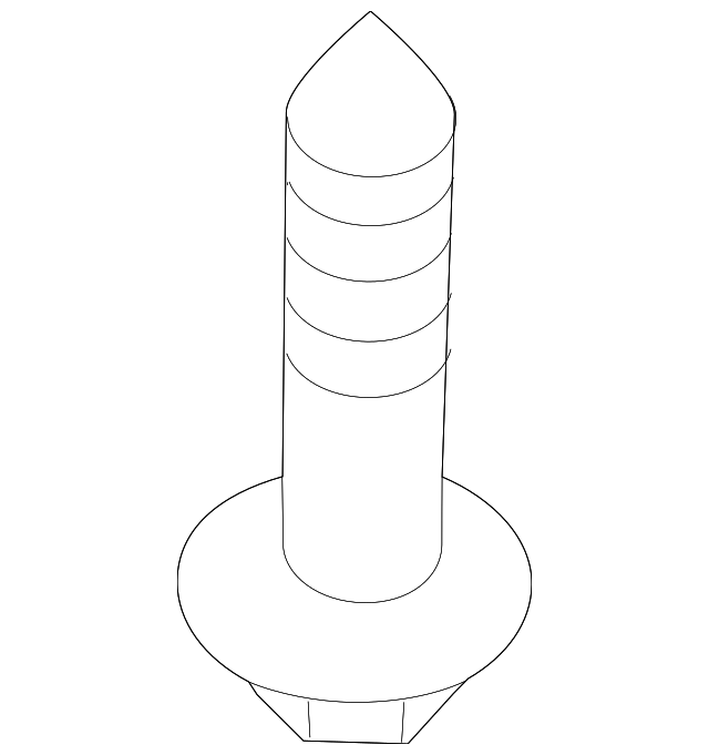Rear Support Mount Bolt N-105-131-02 - View 18