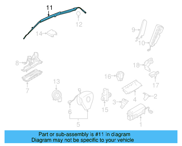 Head Air Bag 1K6-880-741-S - View 6